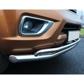 Nissan Navara Np300 2015 On - Stx Stainless Steel Double Tier City Bar - Spoiler Bar